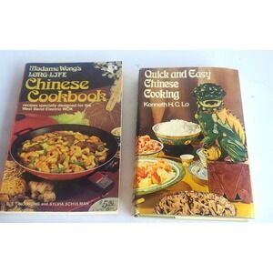 Madame Wong's Long-Life Chinese Cookbook Ken H.C Lo Quick & Easy Chinese Cooking